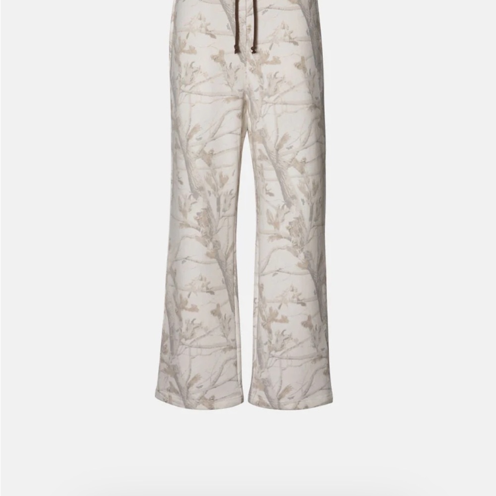 Dairy Boy 🥛🪵 Woodland Camo Straight Leg Sweatpants XS